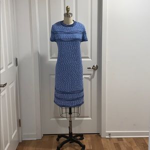St. John Collection Coastal Texture Knit Dress
